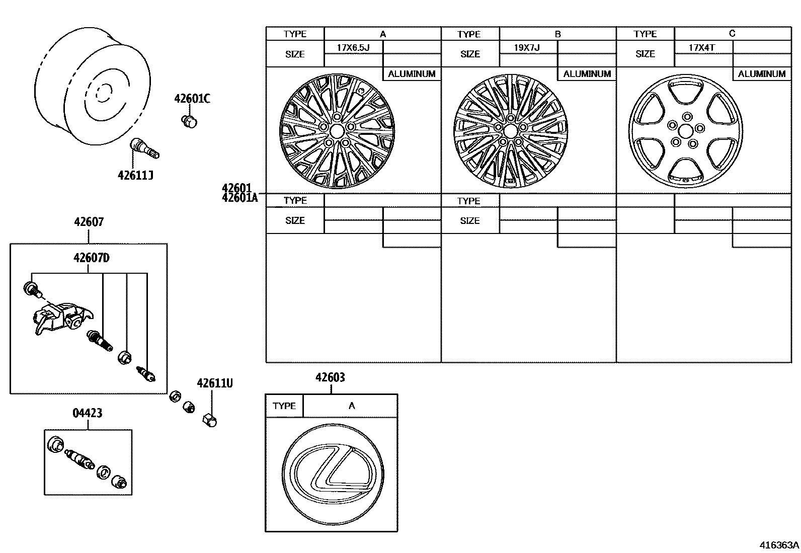 Parts diagram