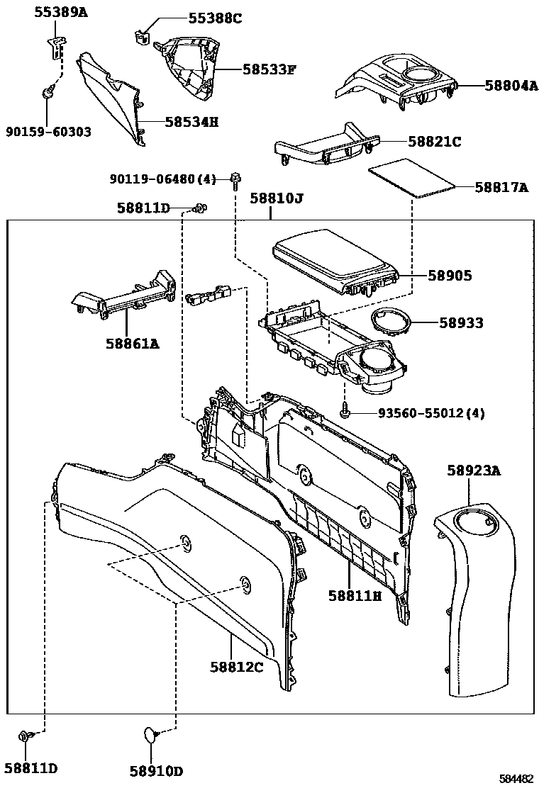 Parts diagram
