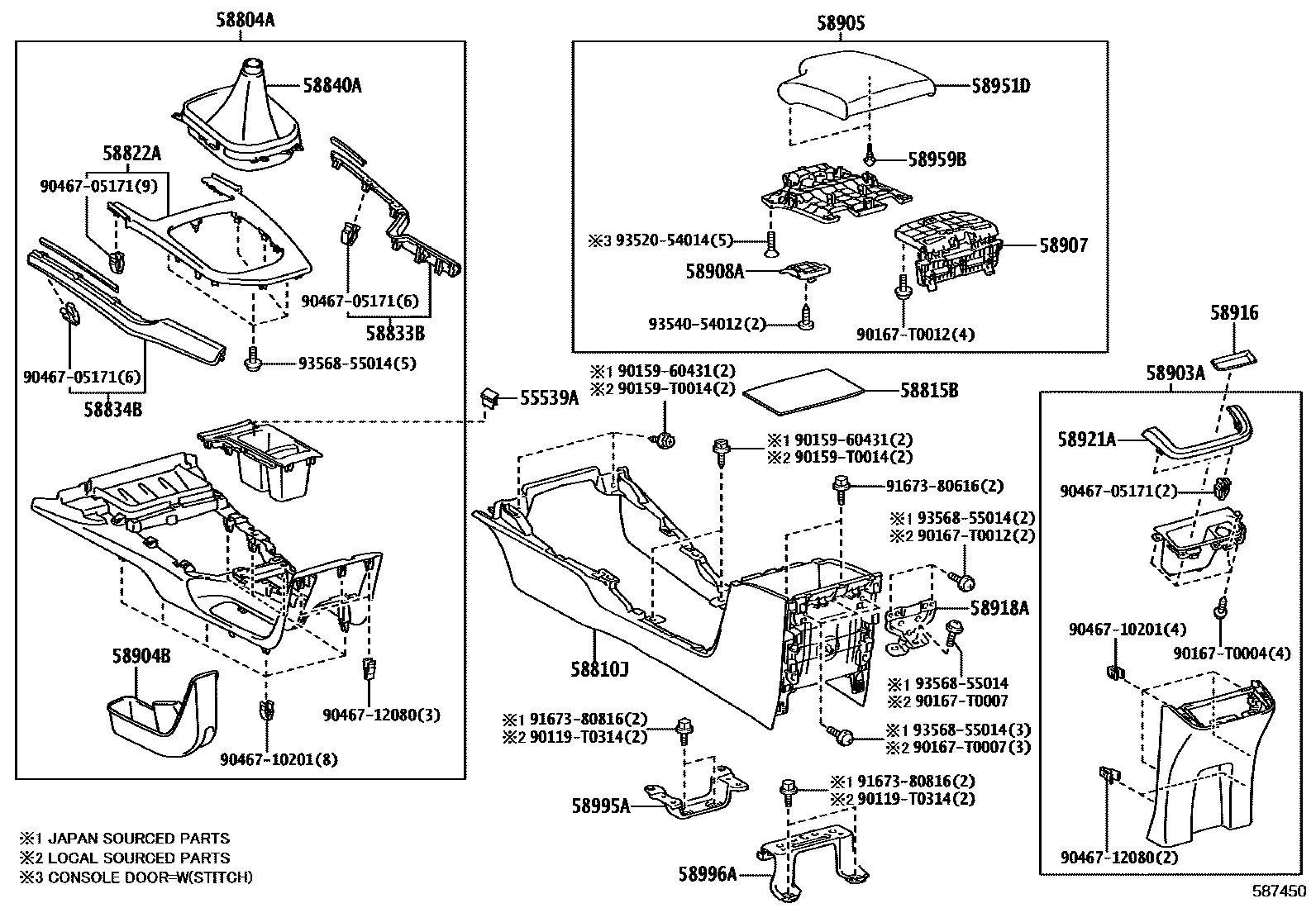 Parts diagram