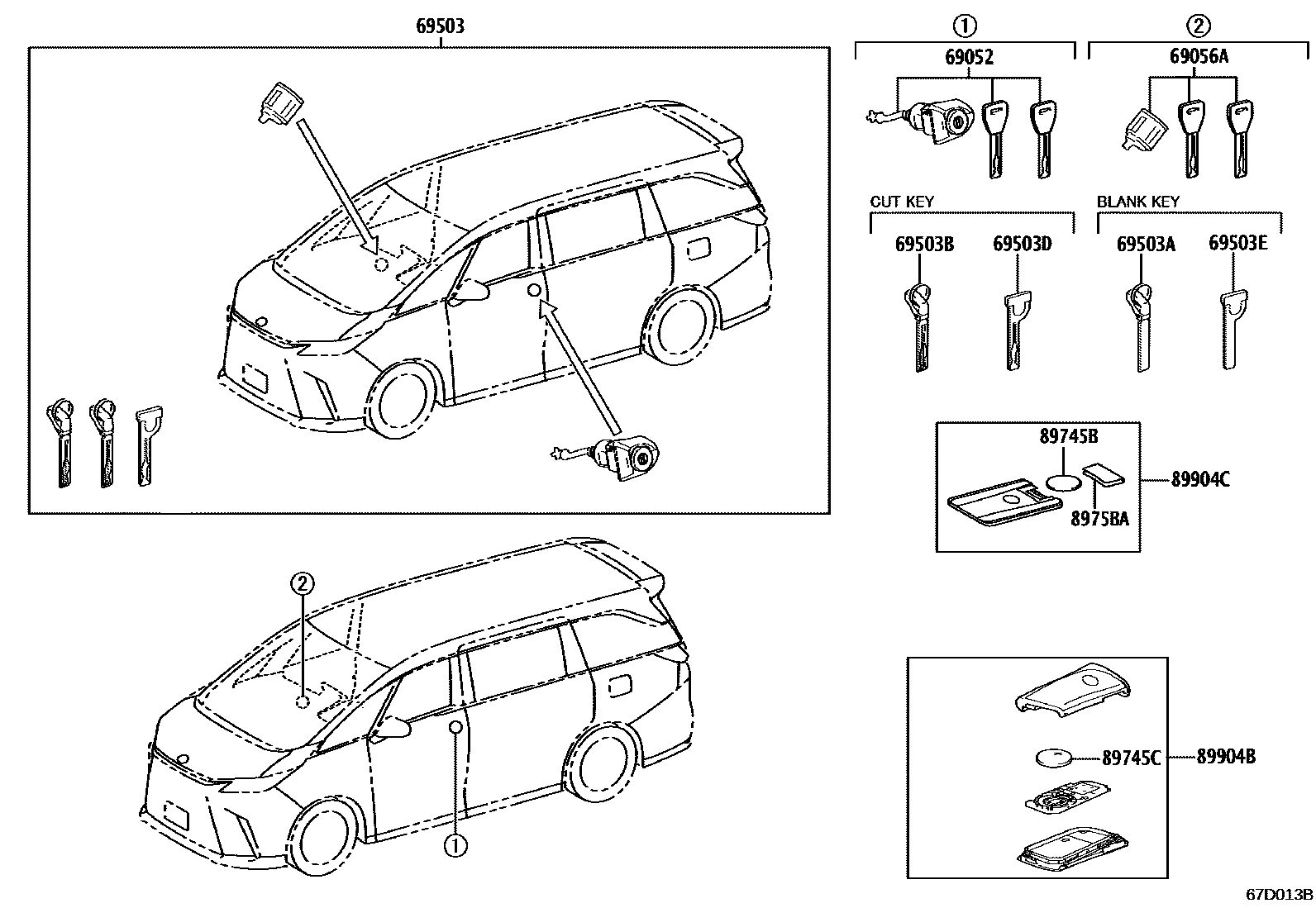 Parts diagram