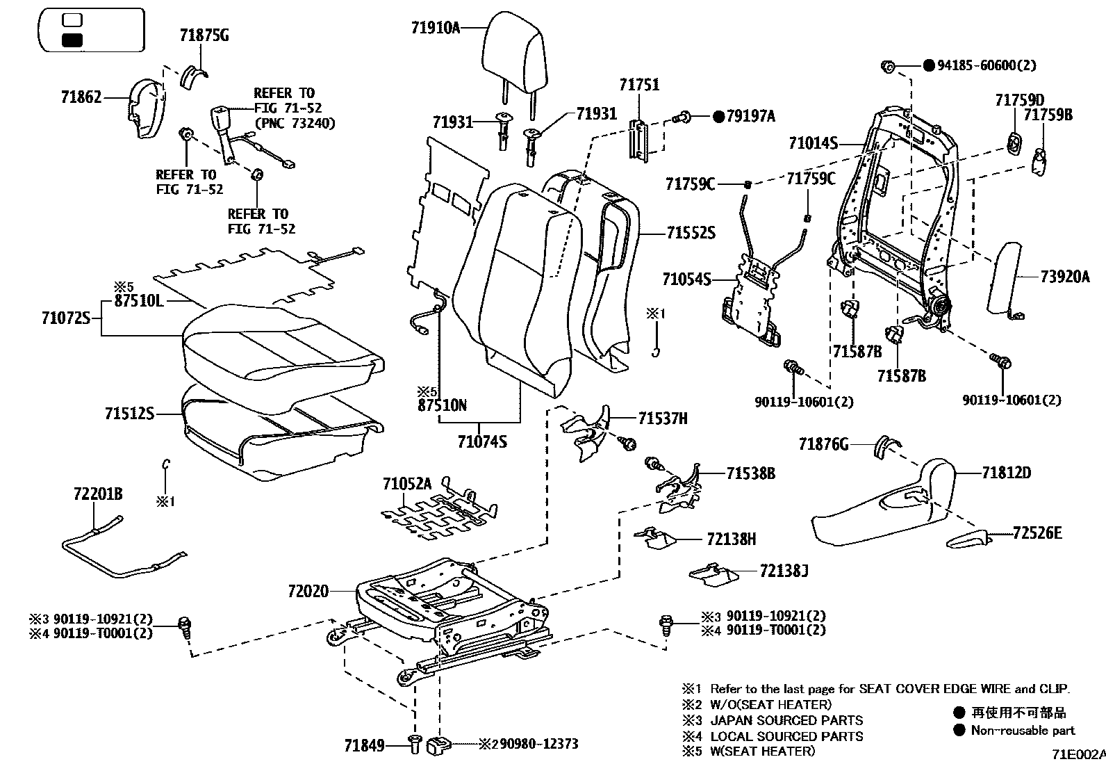 Parts diagram