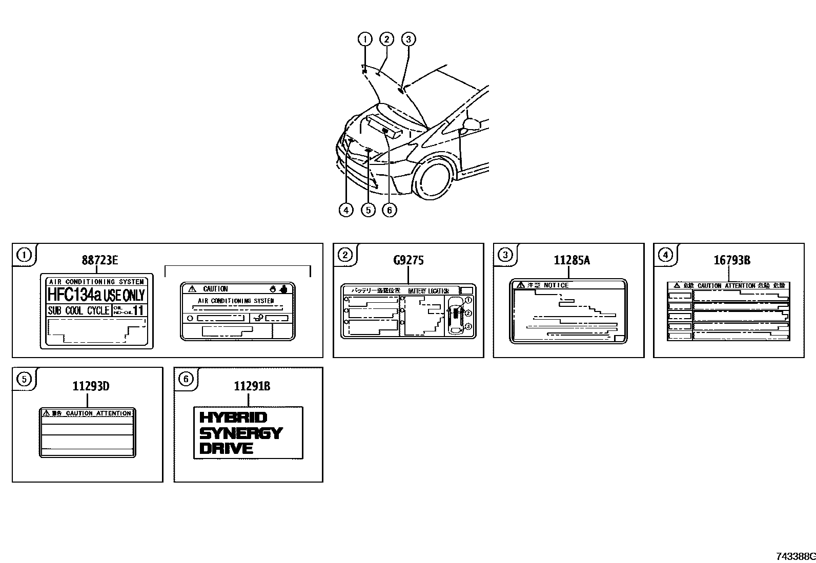 Parts diagram
