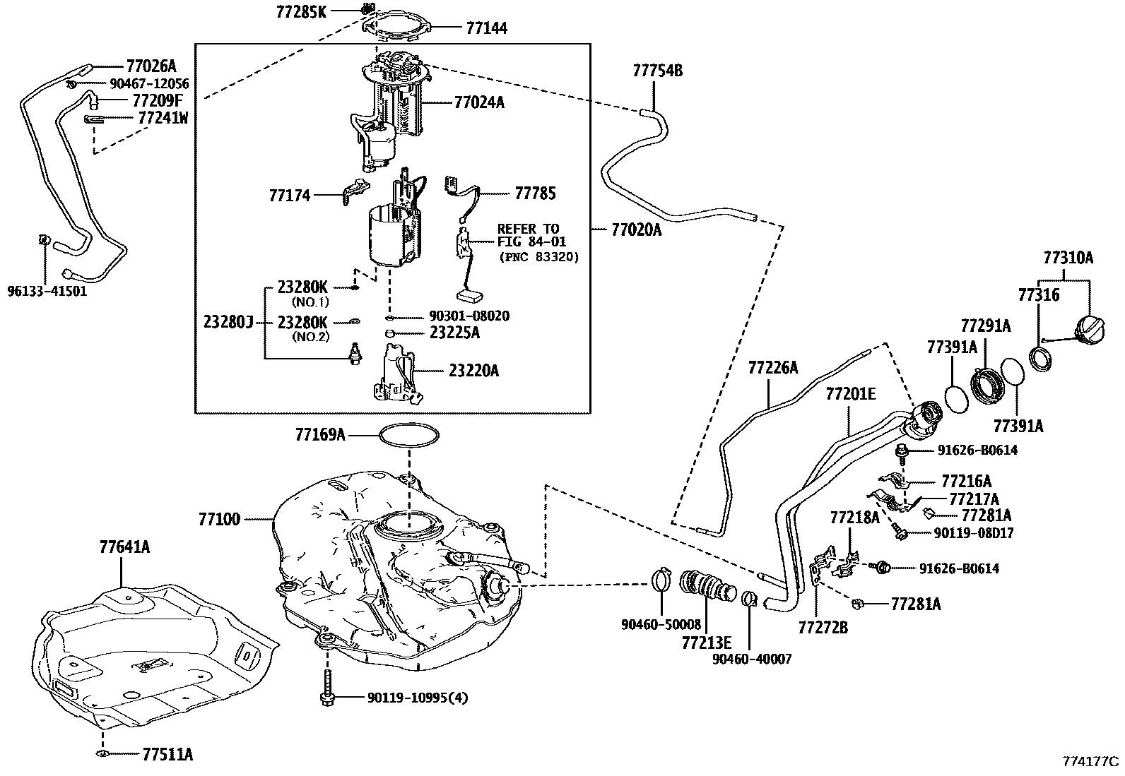 Parts diagram