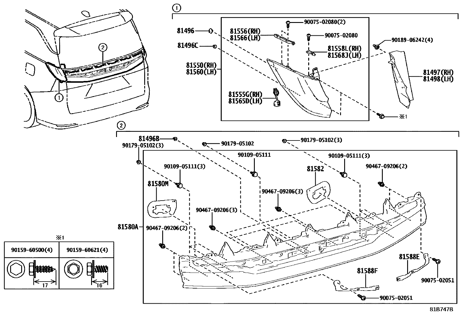 Parts diagram