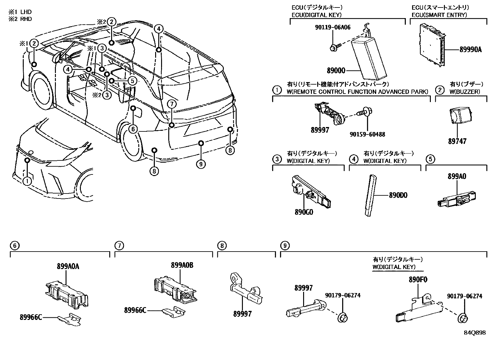 Parts diagram