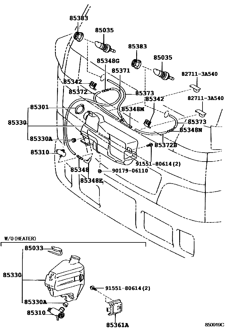 Parts diagram