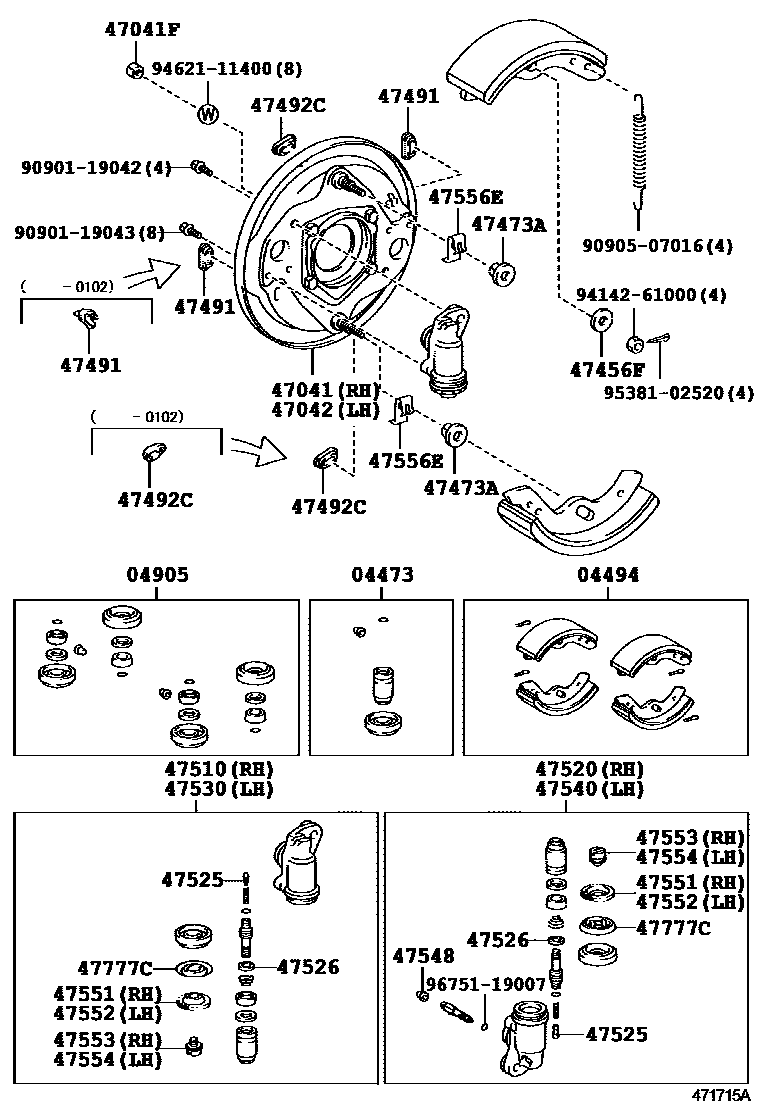 Parts diagram
