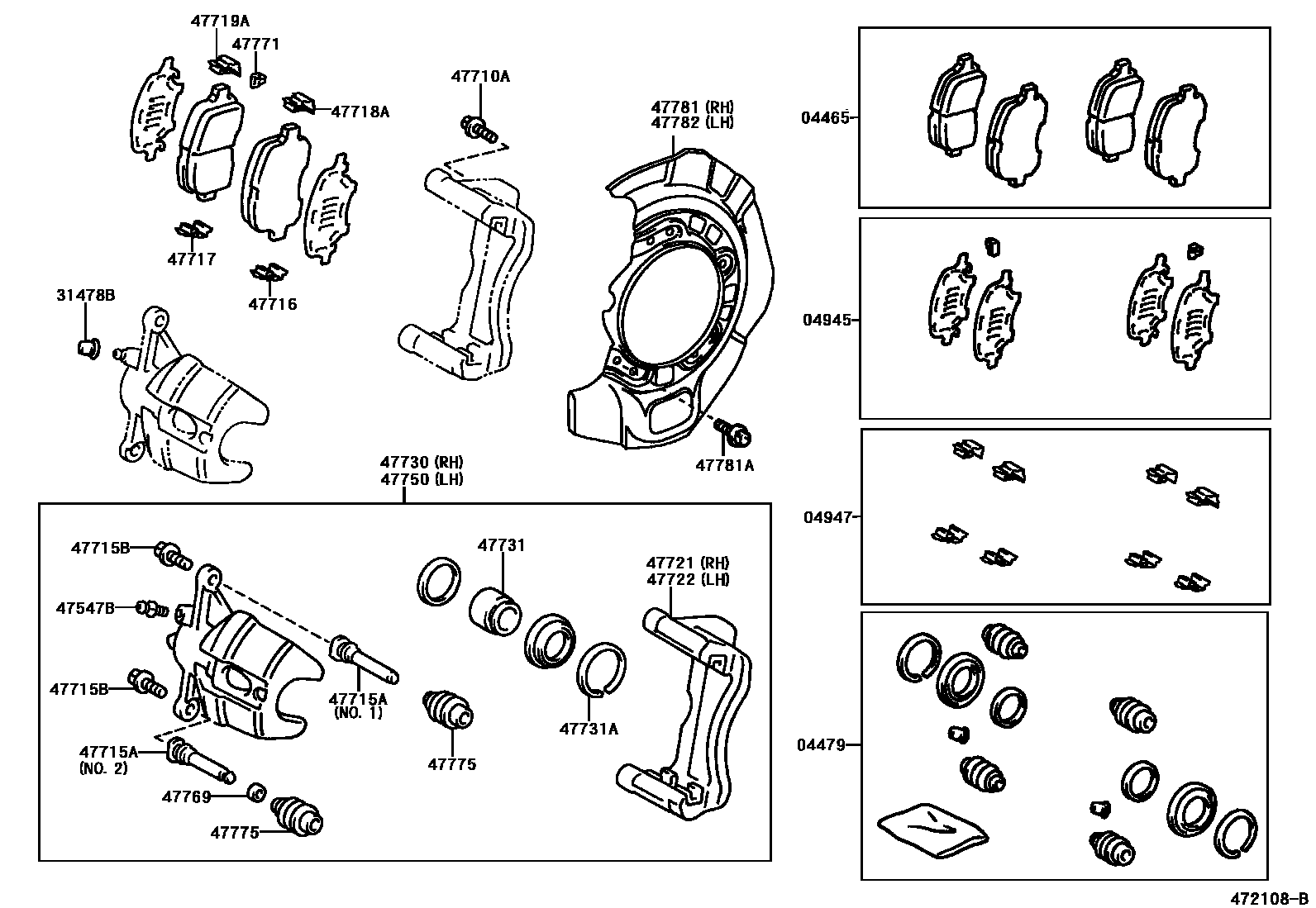 Parts diagram