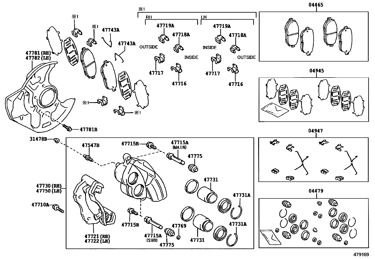 Parts diagram