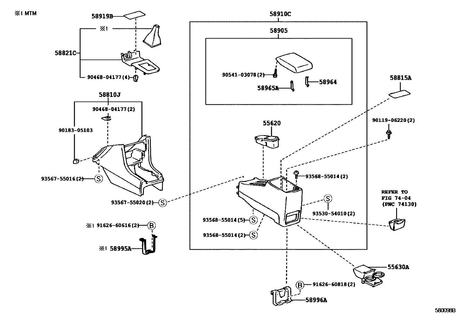 Parts diagram