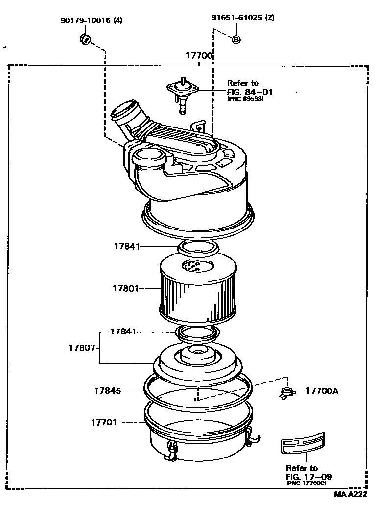 Parts diagram