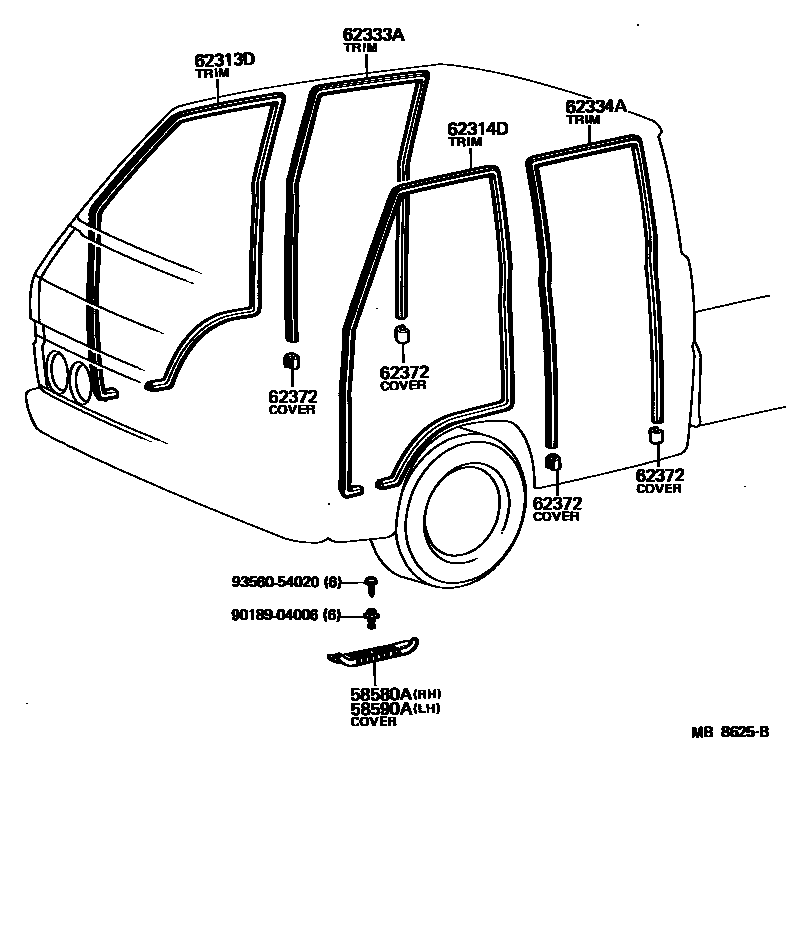Parts diagram