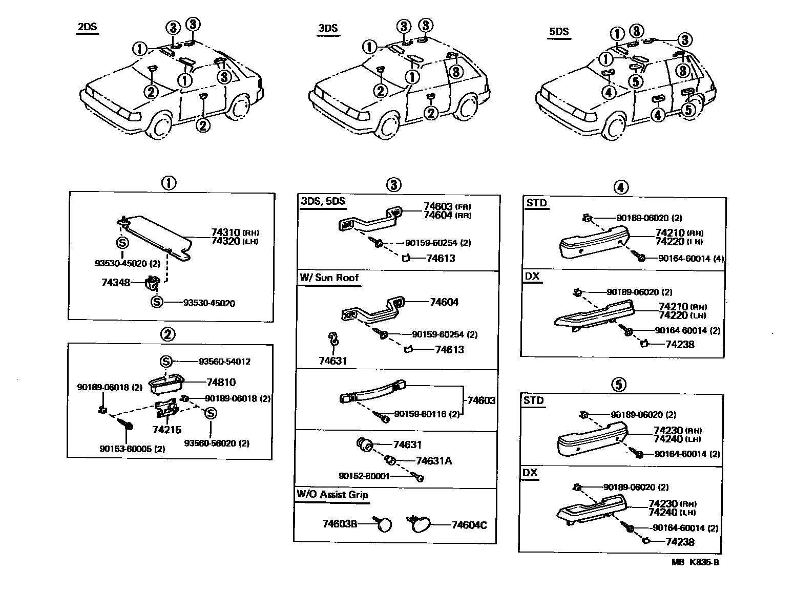 Parts diagram