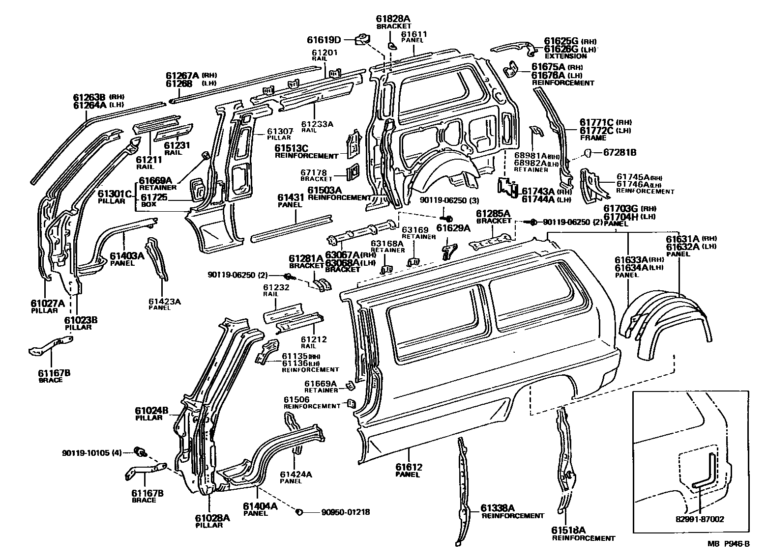 Parts diagram