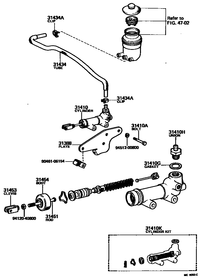 Parts diagram