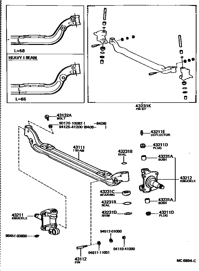 Parts diagram