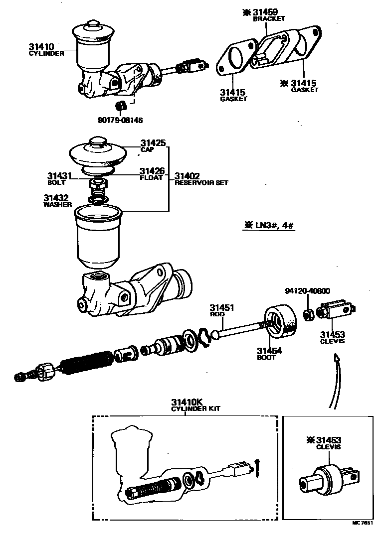 Parts diagram