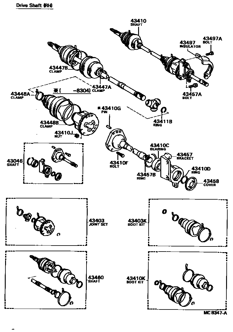 Parts diagram
