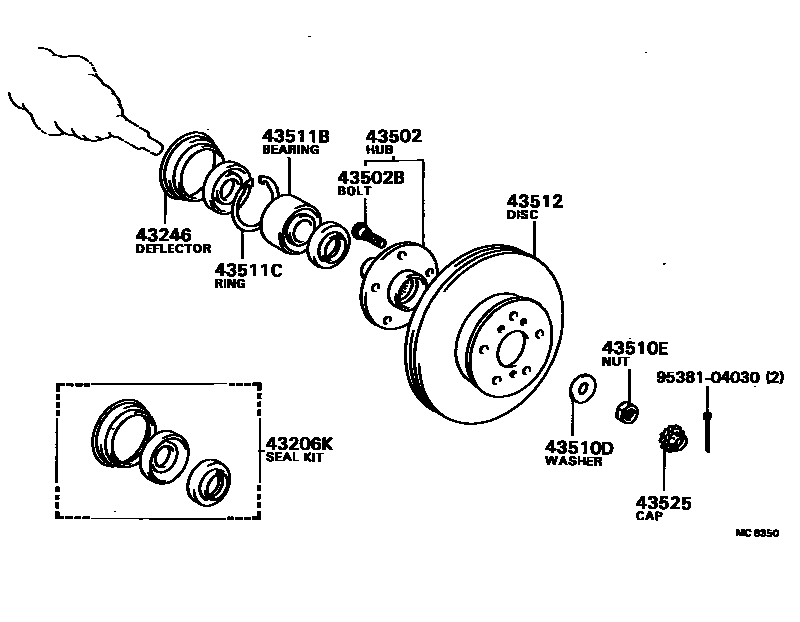Parts diagram