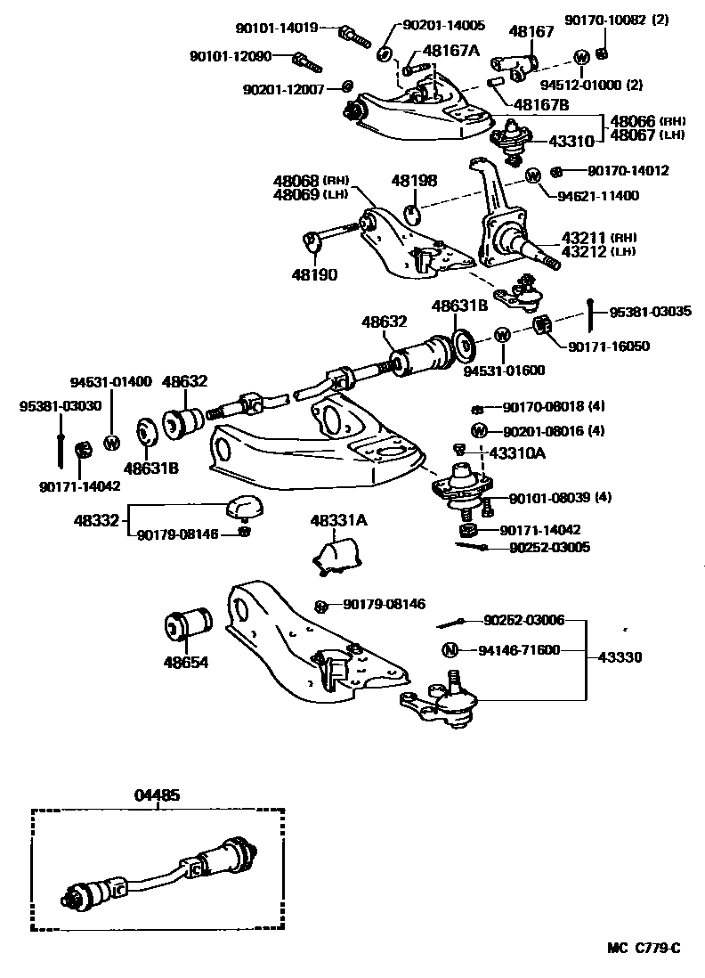 Parts diagram