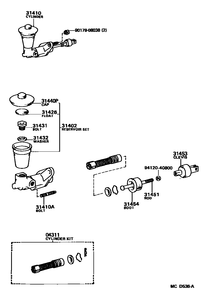 Parts diagram