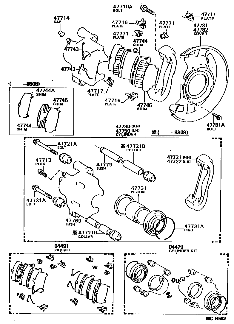 Parts diagram