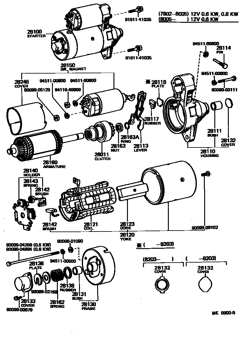 Parts diagram
