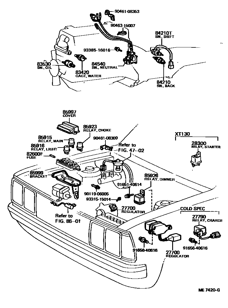 Parts diagram