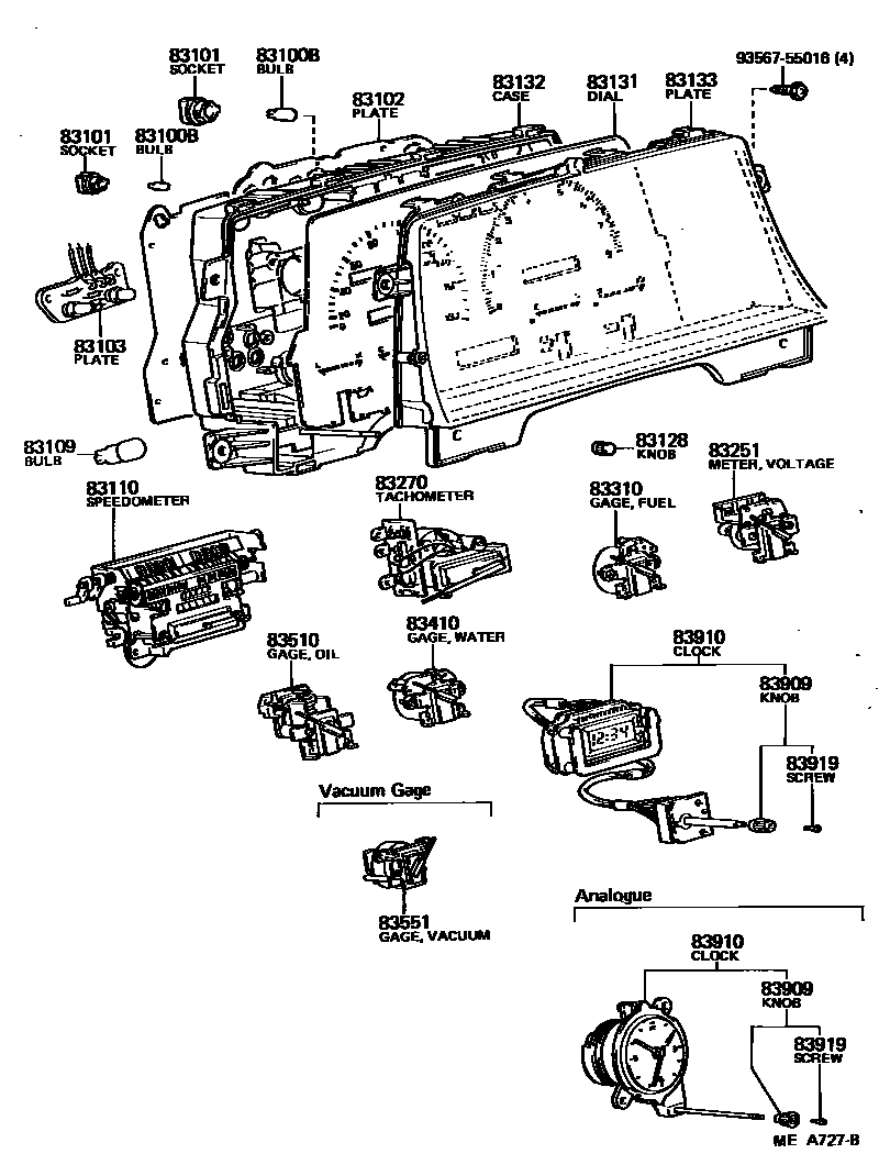 Parts diagram