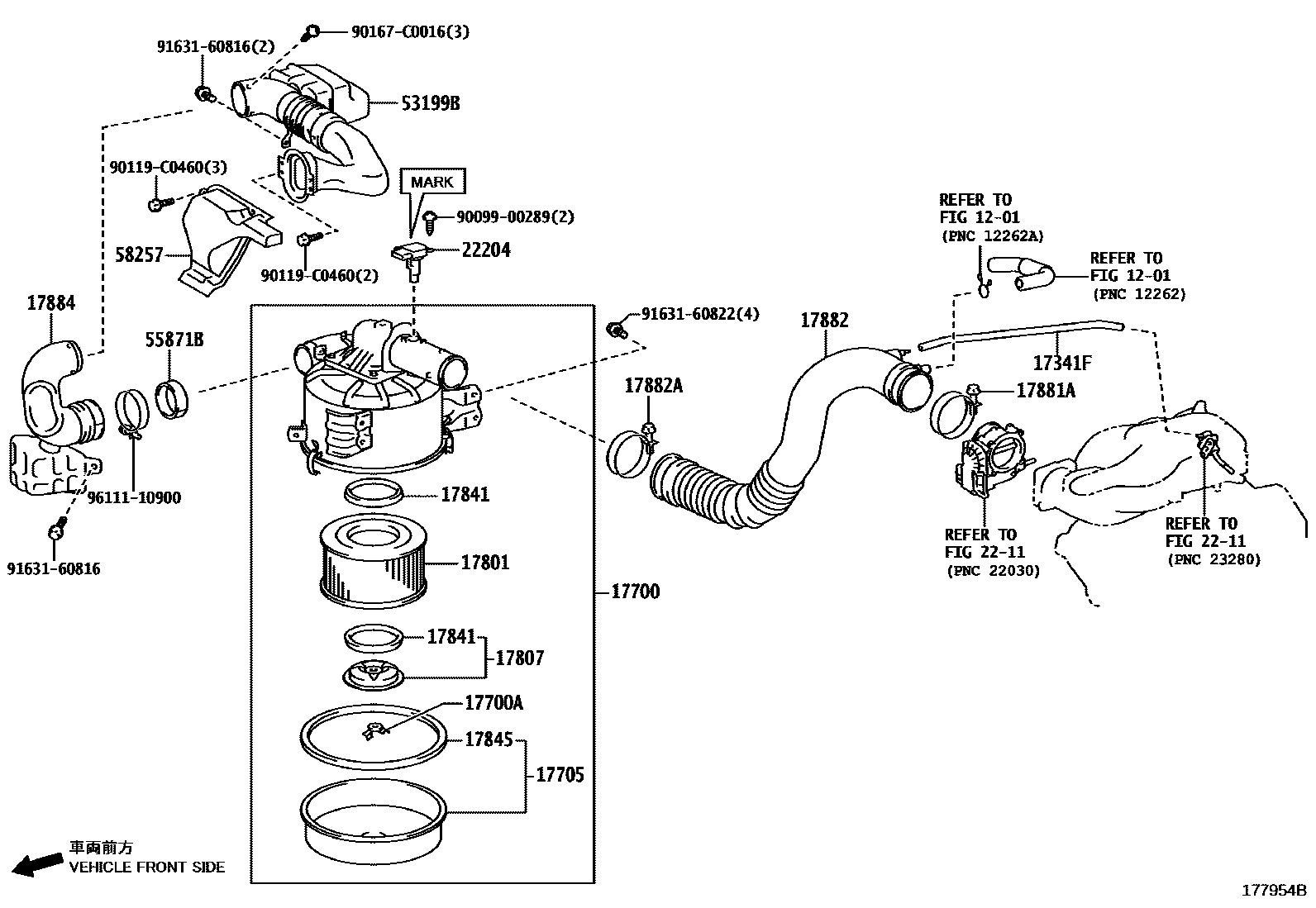 Parts diagram