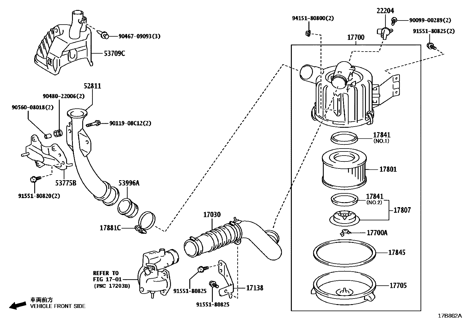 Parts diagram