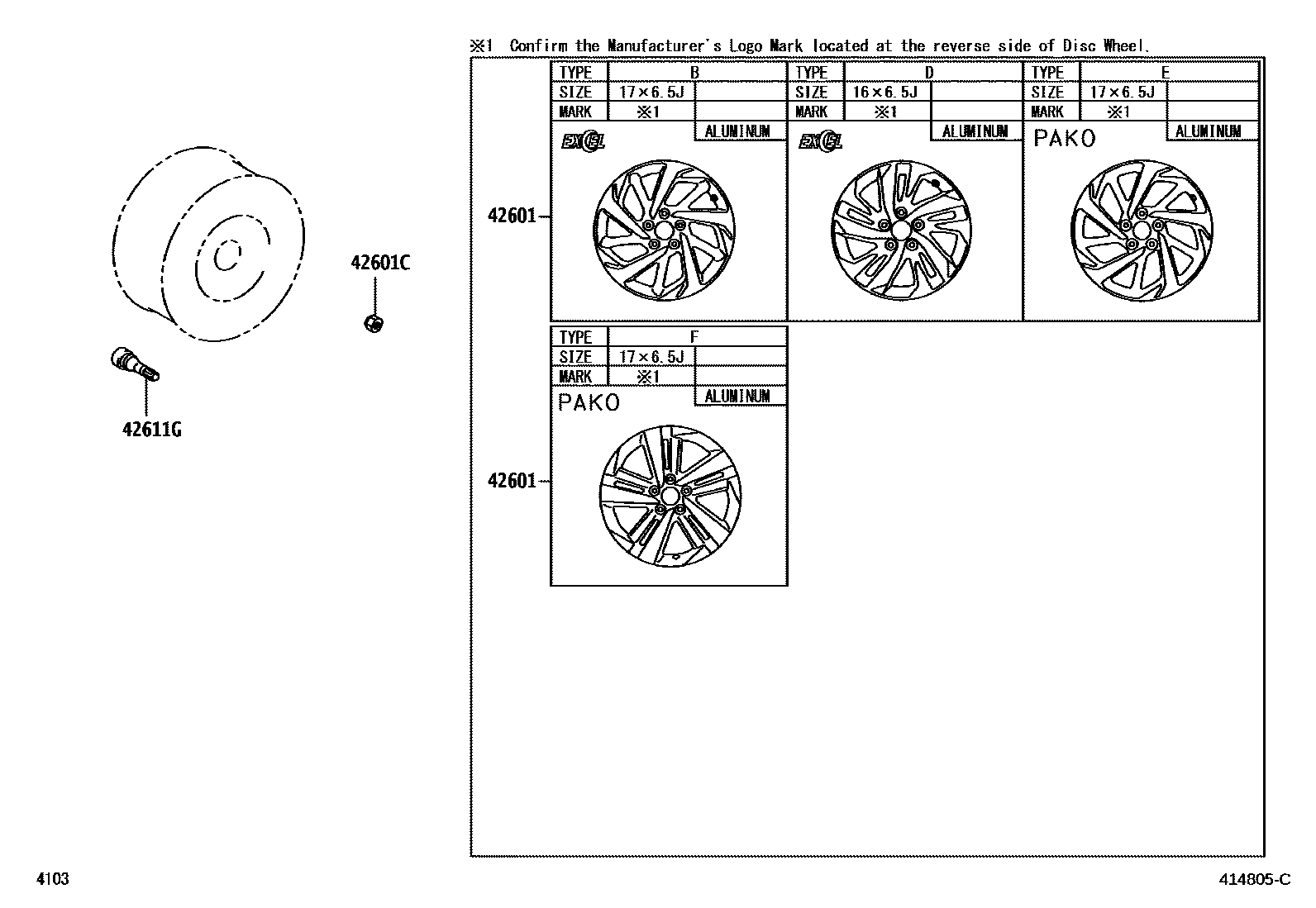 Parts diagram