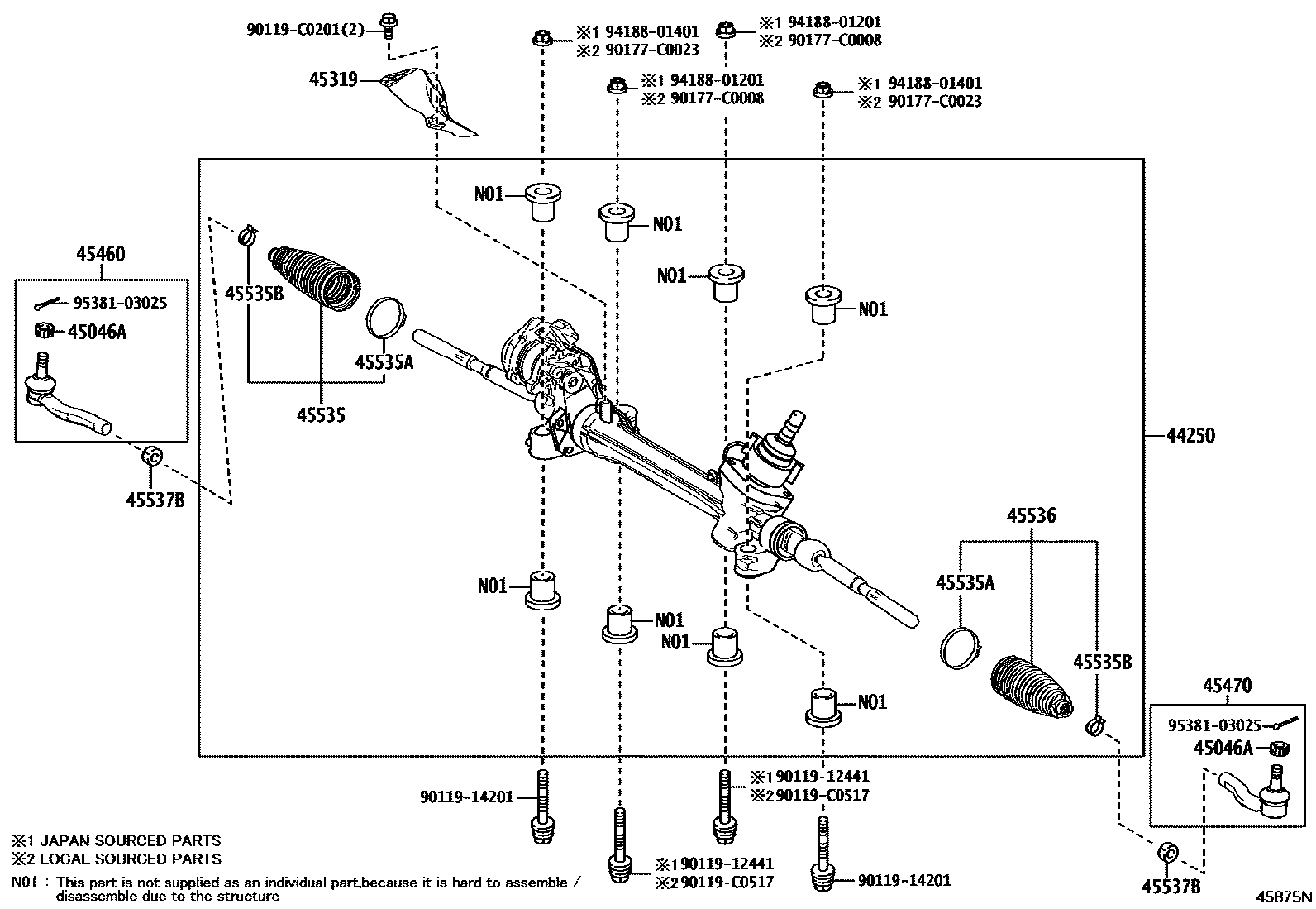 Parts diagram