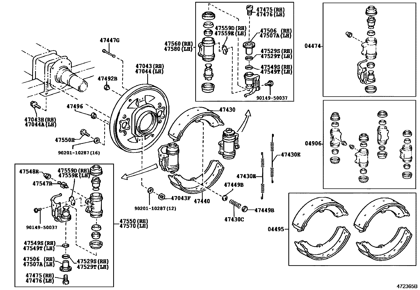 Parts diagram