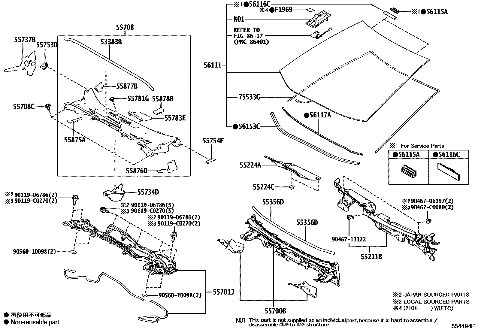 Parts diagram