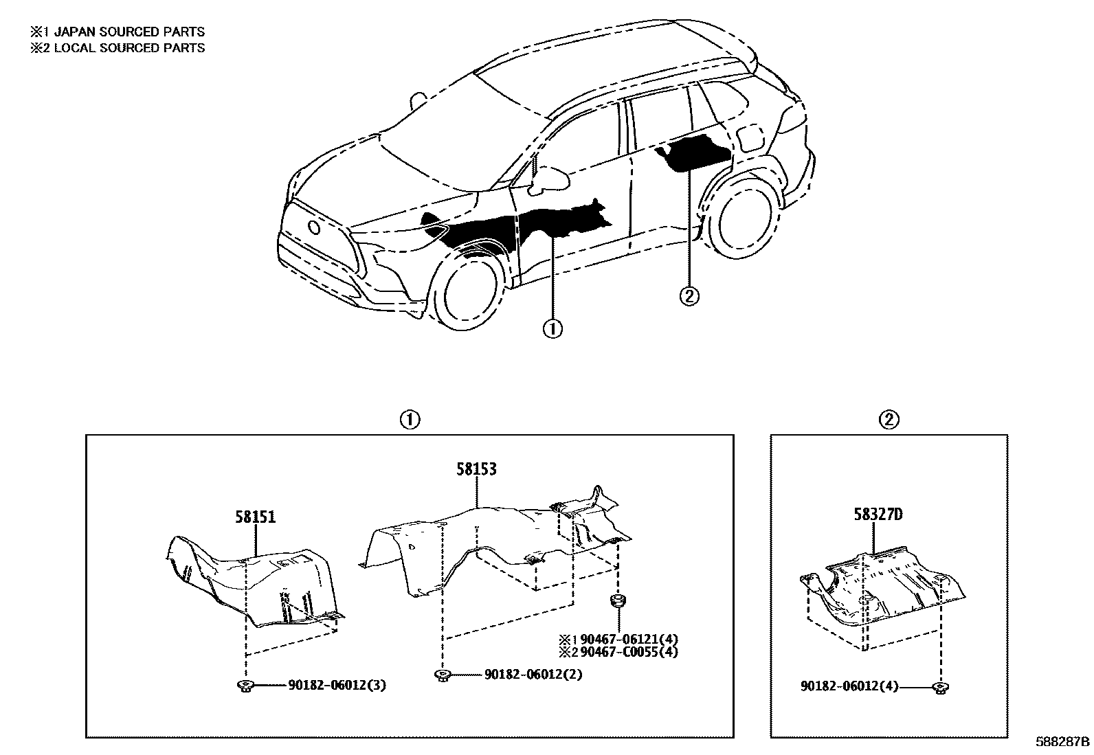 Parts diagram