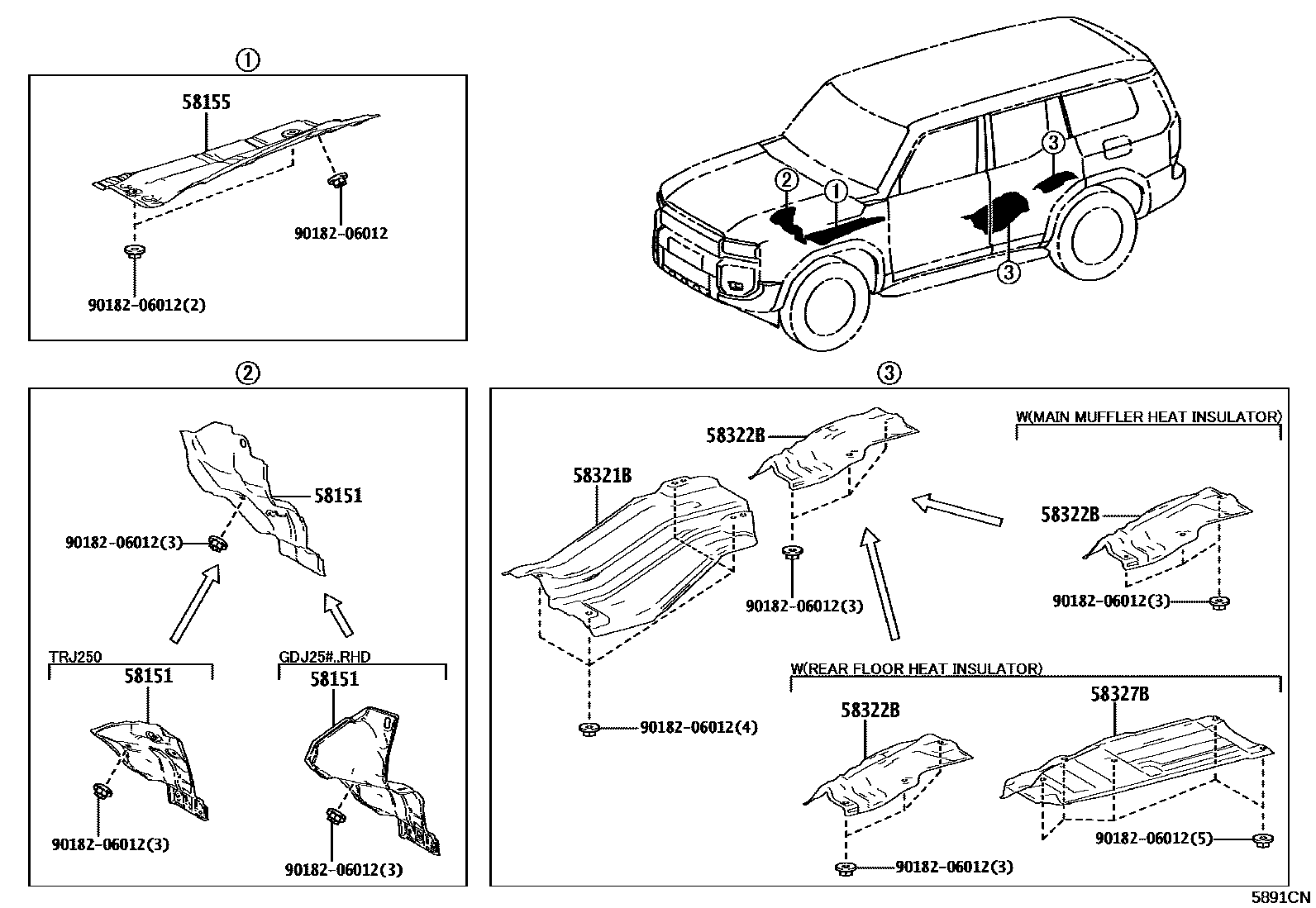 Parts diagram