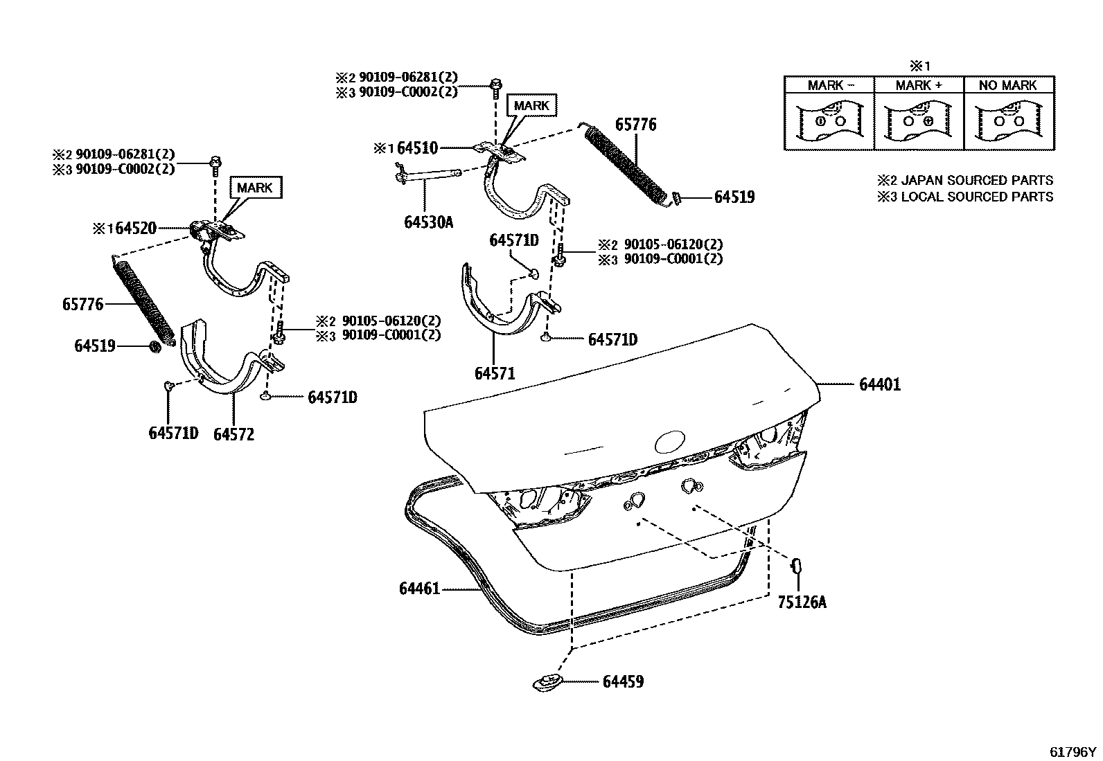 Parts diagram