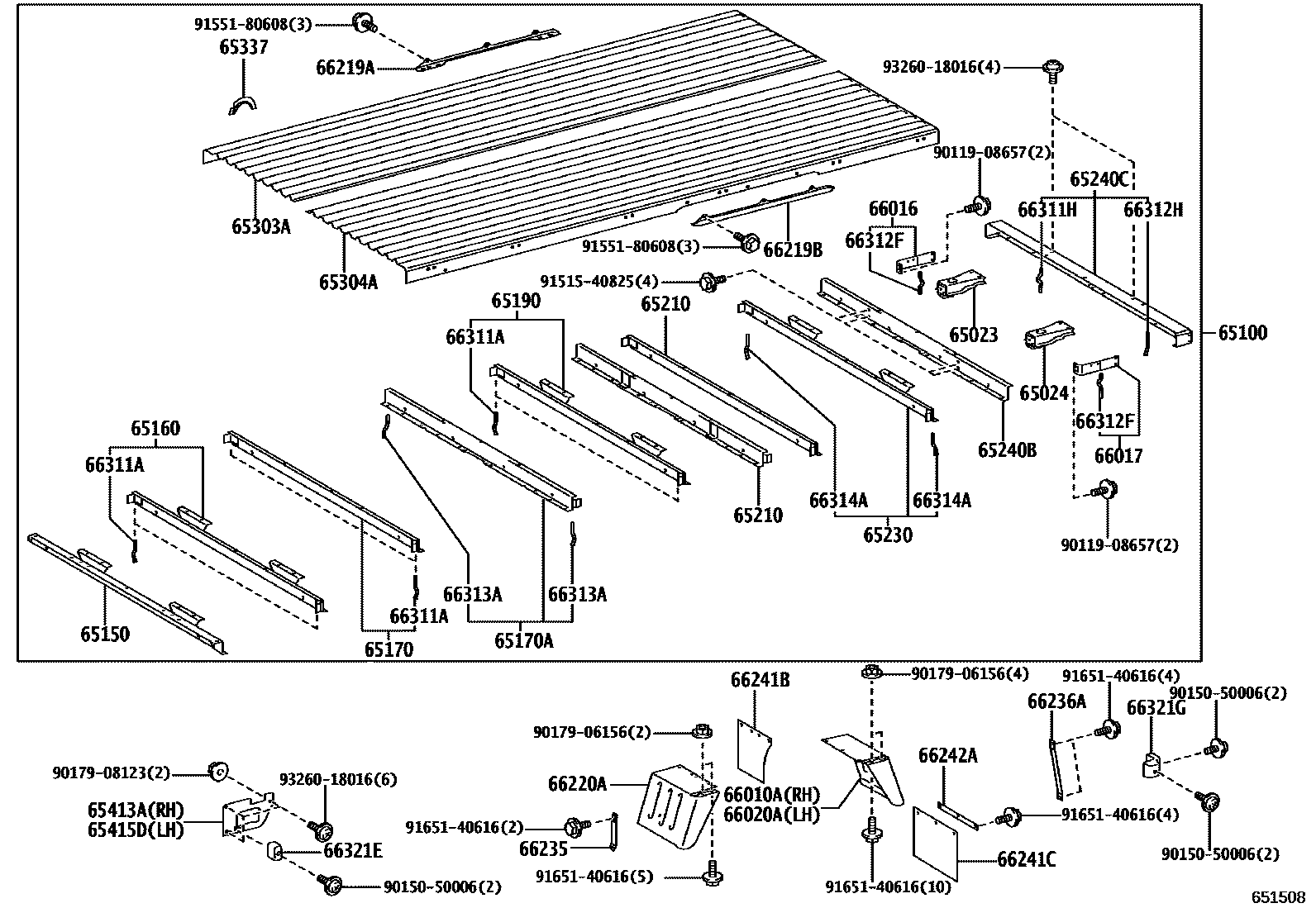 Parts diagram