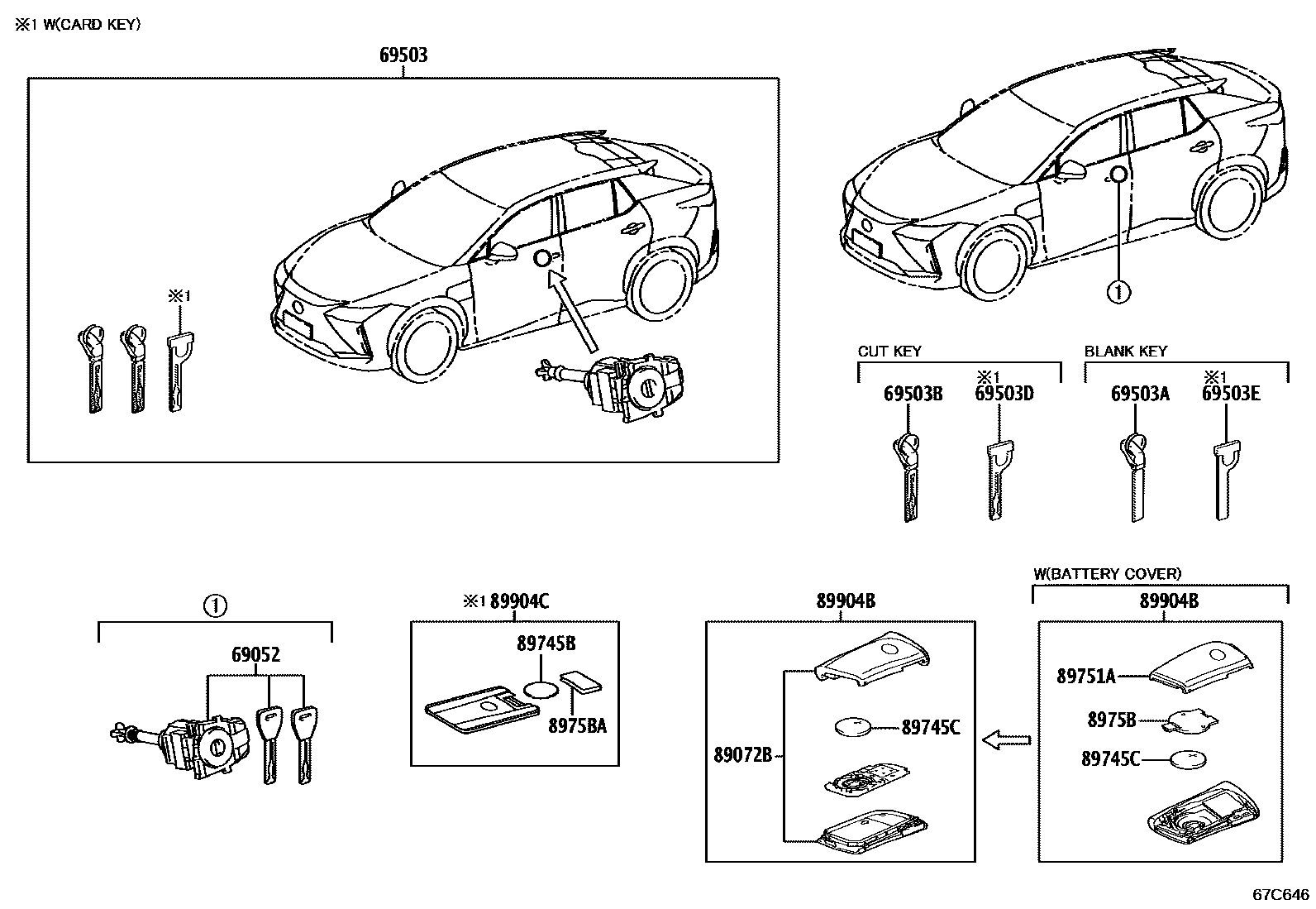 Parts diagram