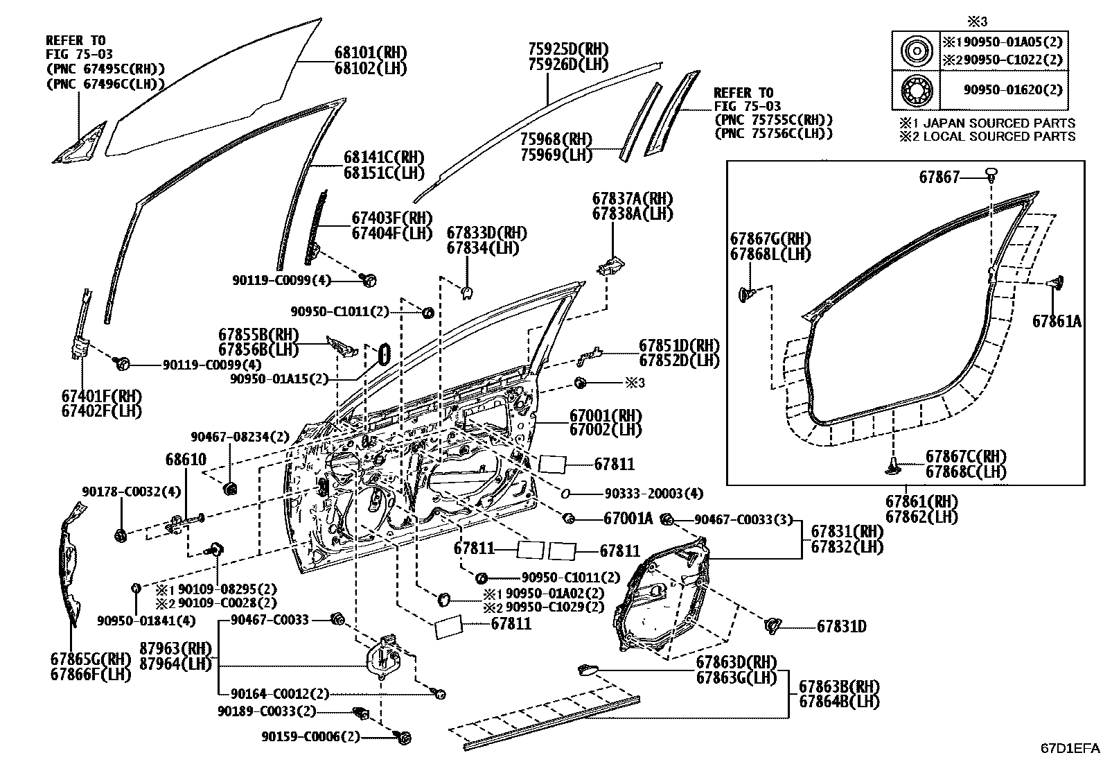 Parts diagram