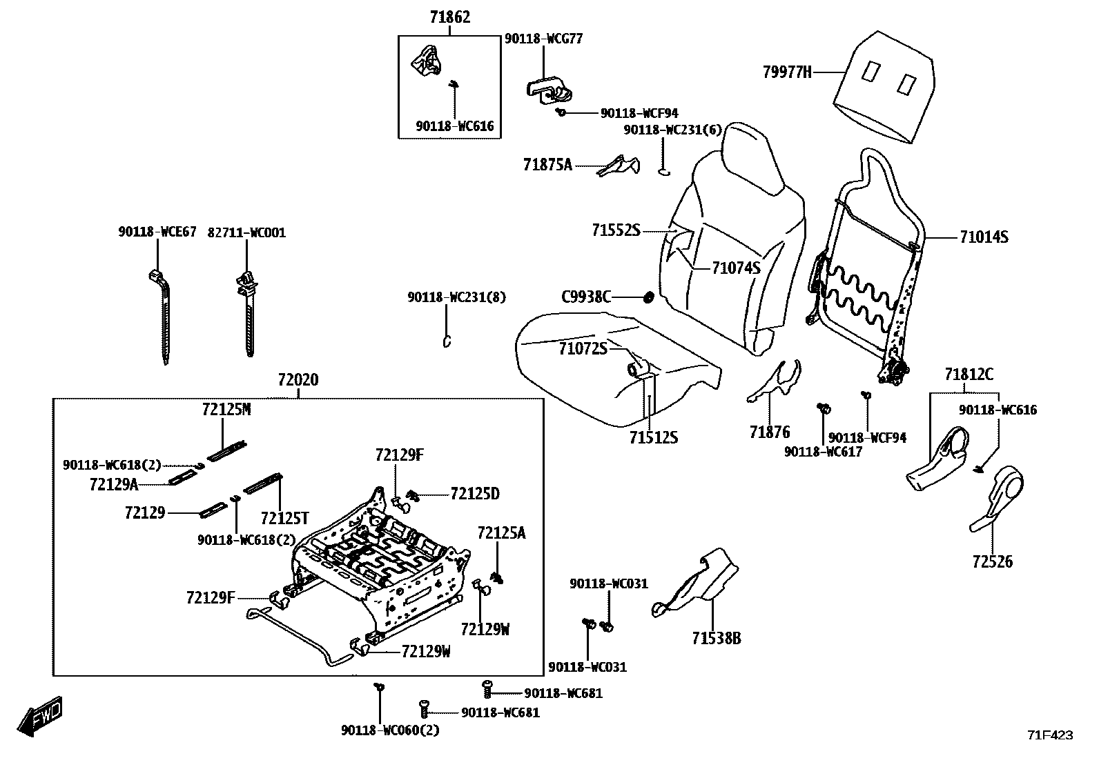 Parts diagram