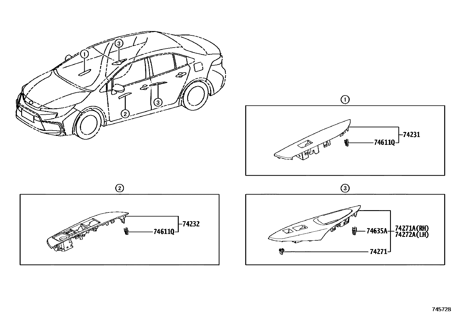 Parts diagram