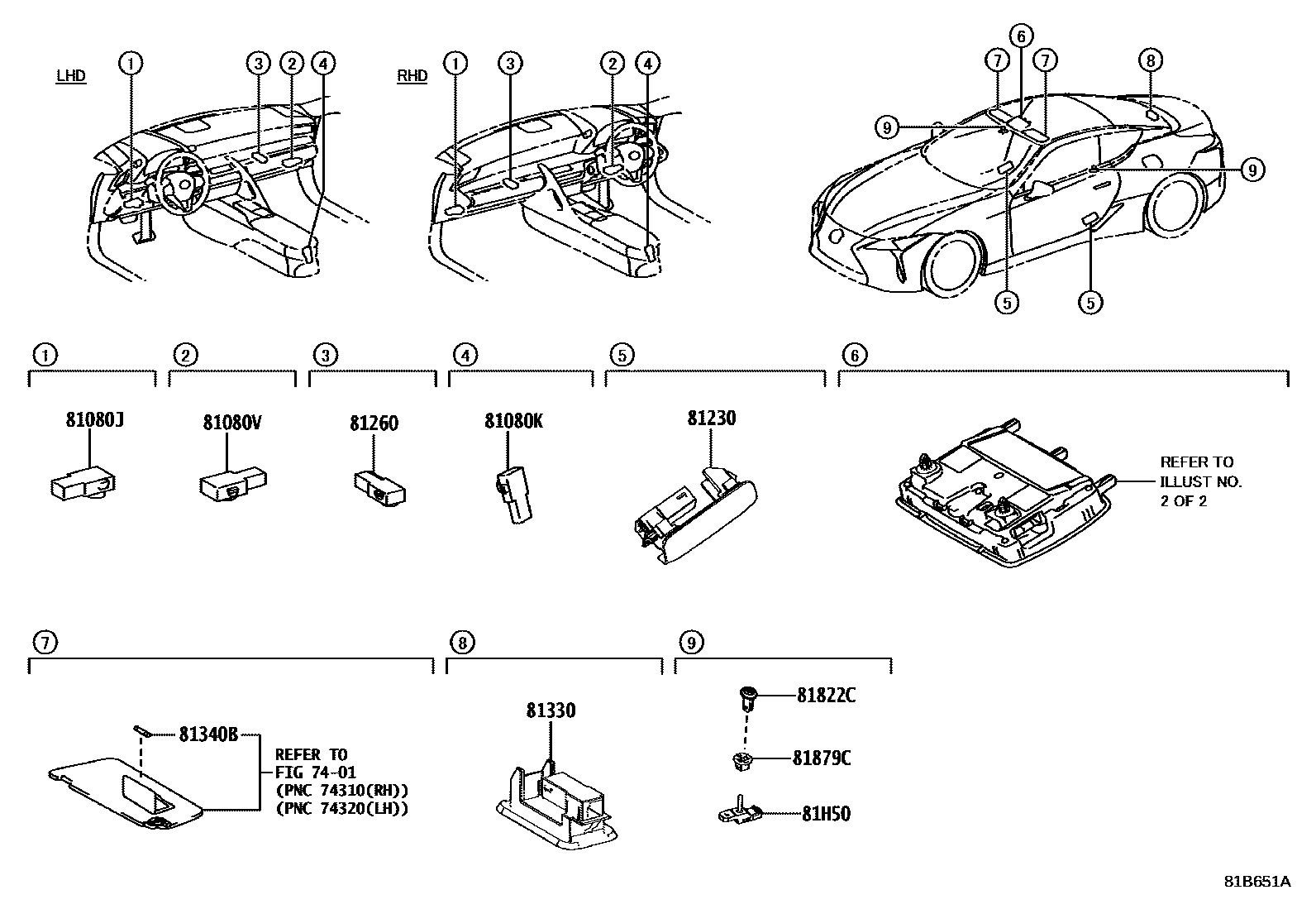Parts diagram