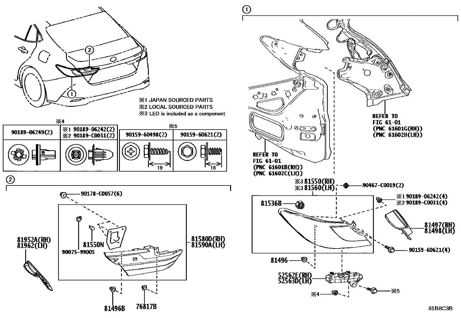 Parts diagram
