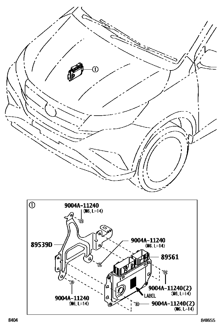 Parts diagram