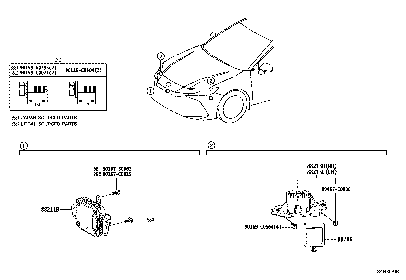 Parts diagram