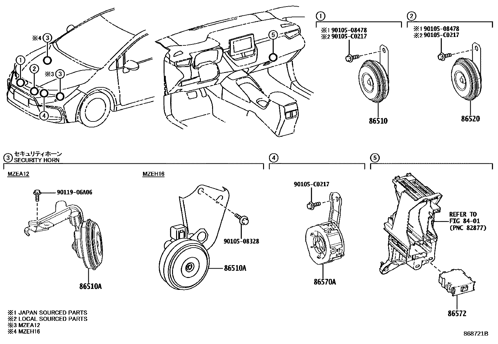 Parts diagram