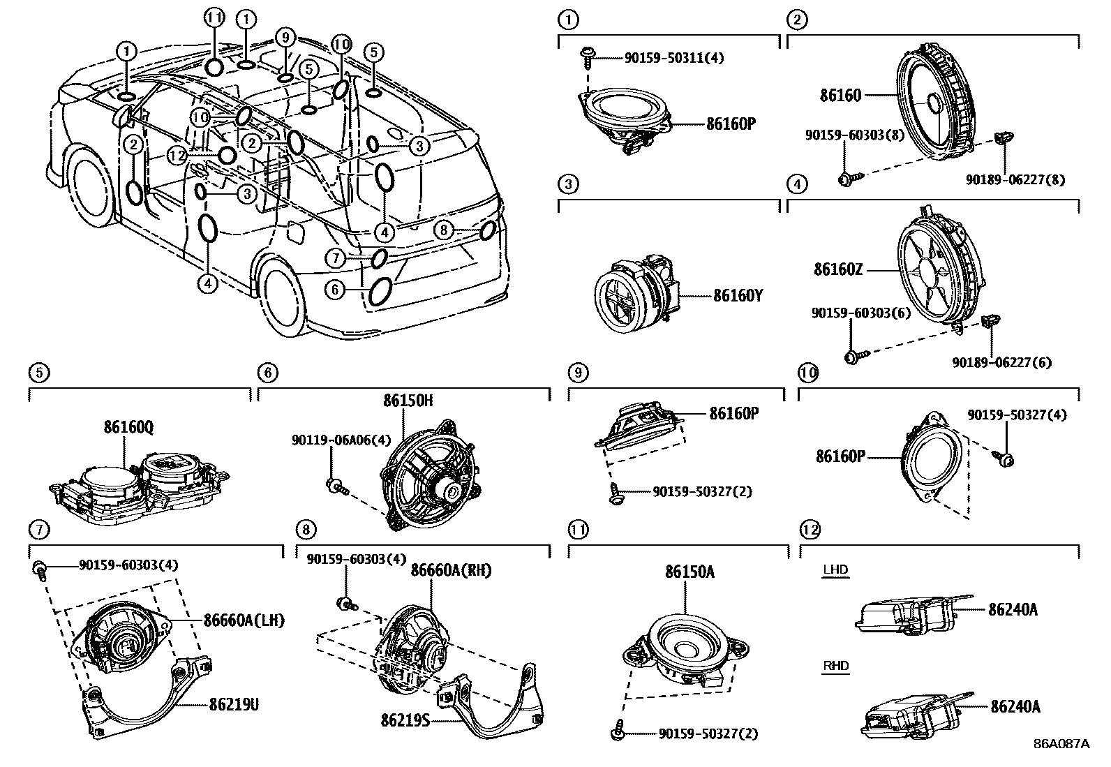 Parts diagram