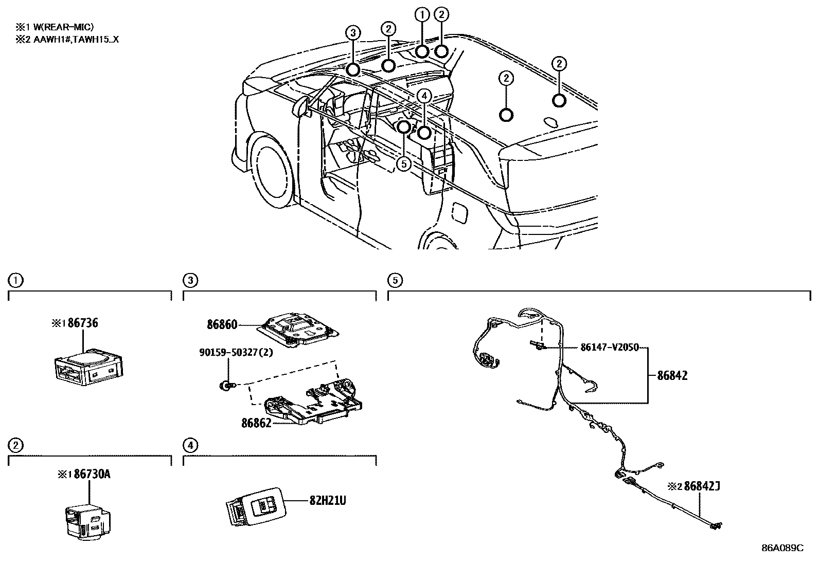 Parts diagram